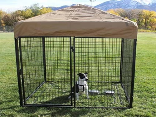 gazebo dog kennel