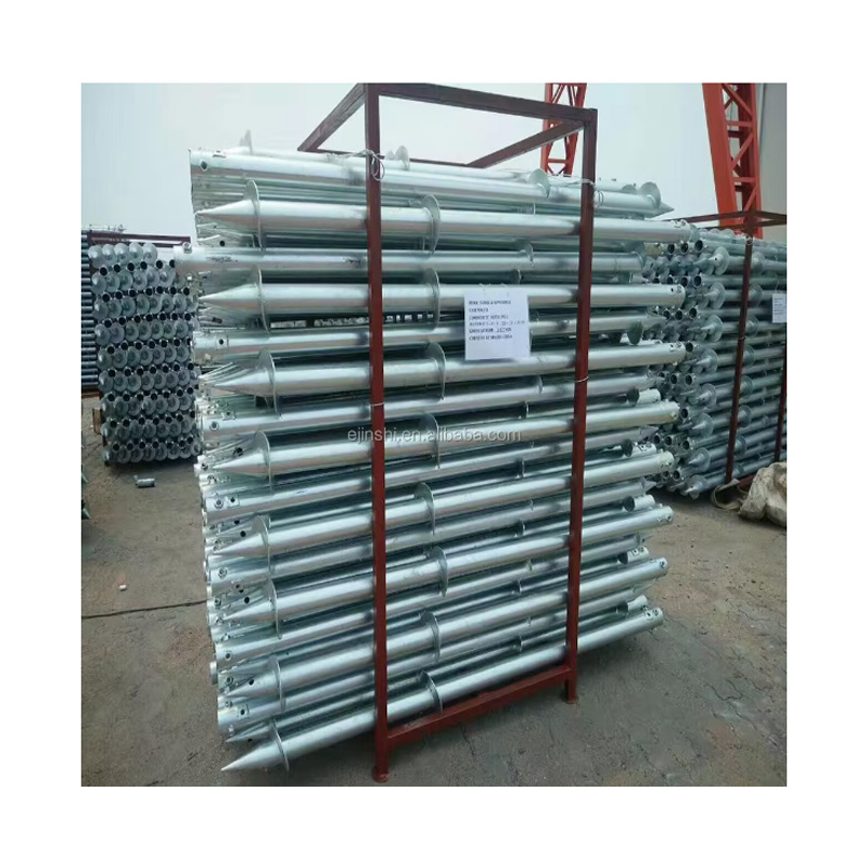 https://www.wiremeshsupplier.com/galvanized-steel-ground-screw-pole-anchor-product/